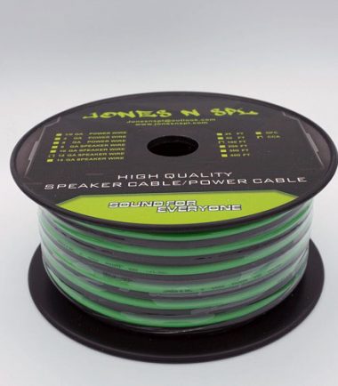 Speaker Cable - 12 Gauge 100ft CCA Green