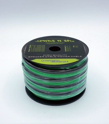 Speaker Cable / Power Cable - 8 Gauge 25ft CCA Green