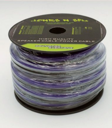 Speaker Cable / Power Cable - 8 Gauge 25ft CCA Violet