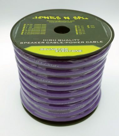 Power Cable - 0 Gauge 50ft CCA Violet